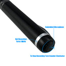 Twist counter clockwise to stop. Mic is embedded in the top of the device for clear audio pick up.