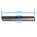 Very small and covert. Easy to hide or can be left out in the open blending into any environment.