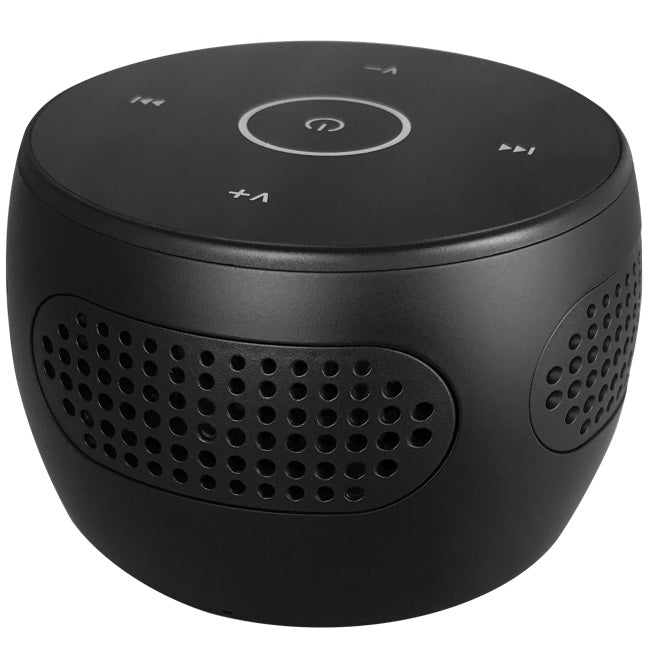 A functional Bluetooth speaker. Play your favorite music while protecting your home or business.