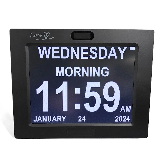 2K Digital Clock Security Camera and Calendar