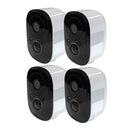 4 Simple To Setup Wi-Fi  Security Camera Kit