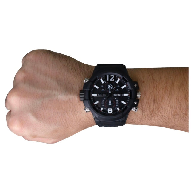 Classic and stylish looking making this the perfect watch cam for casual or business encounters.