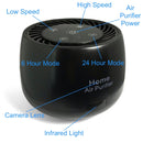 A 256GB SD card can store 200 hours of video.