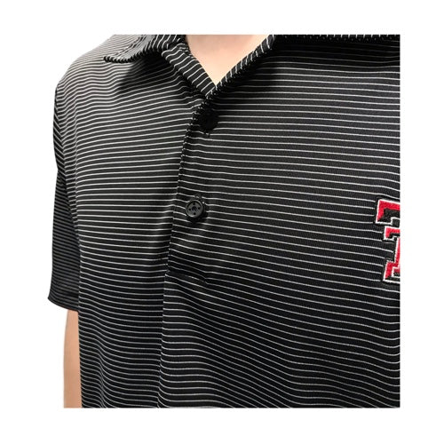 Mini WIFI DIY Hidden Camera With Button Attachment Body Worn Button Camera Kit With Audio Being Worn On a Polo Shirt. Battery Operated With WIFI Functionality