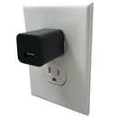 This is a security nanny camera built inside a USB charger