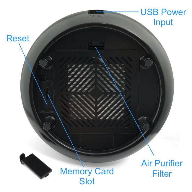 The large 90-degree field of view makes this the perfect security camera.