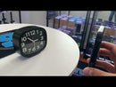 Vintage Mid-Century Table Clock Motion Activated Nanny Camera
