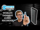 Micro Voice Activated Recorder  | World's Thinnest High Quality Recorder | Review