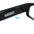 LED indicator built in on the inside of the device to hide that your recording. LED turns off.