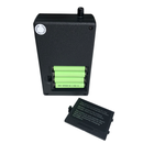 Includes 4 rechargeable batteries.