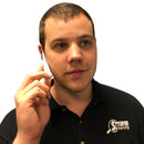 Demostration Of The Bluetooth Cell Phone Recorder Used As A Wireless Receiver To Make Phone Calls Held Next To An Ear