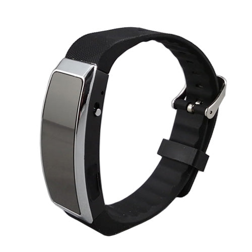 8GB flash memory holds up to 90 hours of audio recordings.