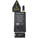 Remove back plate on this bug sweeper to insert two AAA batteries.