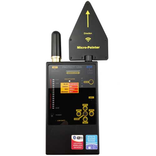 bugging gear KJB Security Products RF Wireless Signal Detector