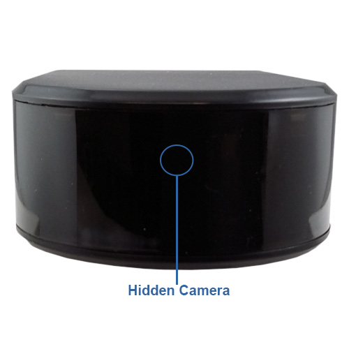 Built-in rotatable 180-degree camera lens. Swipe left or right on your smartphone to change the view