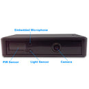 PIR triggered recording: Select this to record only when body heat is present.